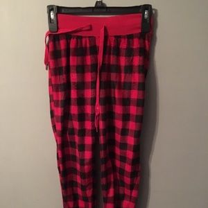 Red and black checkered Pjs